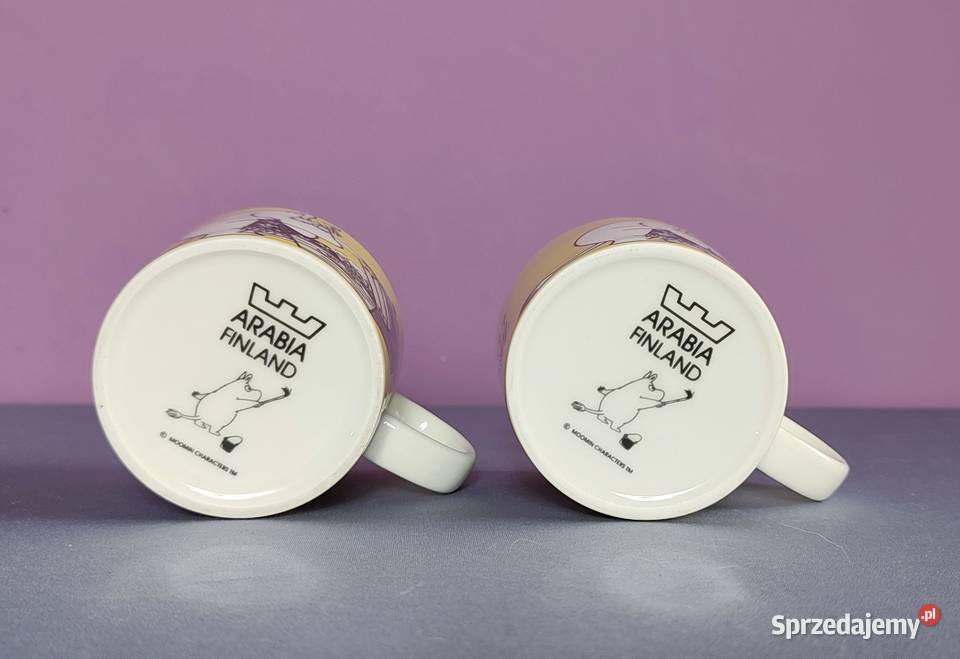 Muminki KUBEK Moomin Arabia Finland MIGOTKA sygn Jasień