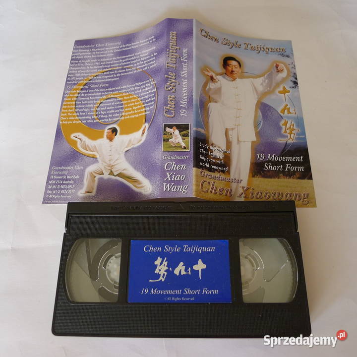 CHEN XIAOWANG Chen Taiji 19 short form VHS tasma mazowieckie Radom