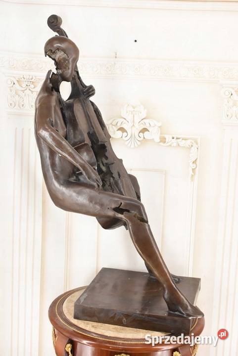 Wielka Modernistyczna Wiolonczelistka Kobieta z małopolskie Kraków