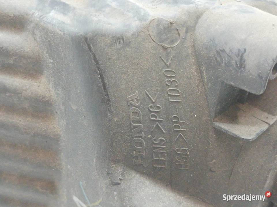 LAMPA PRZÓD PRAWA EU Honda City V 20072013 Lampy przednie