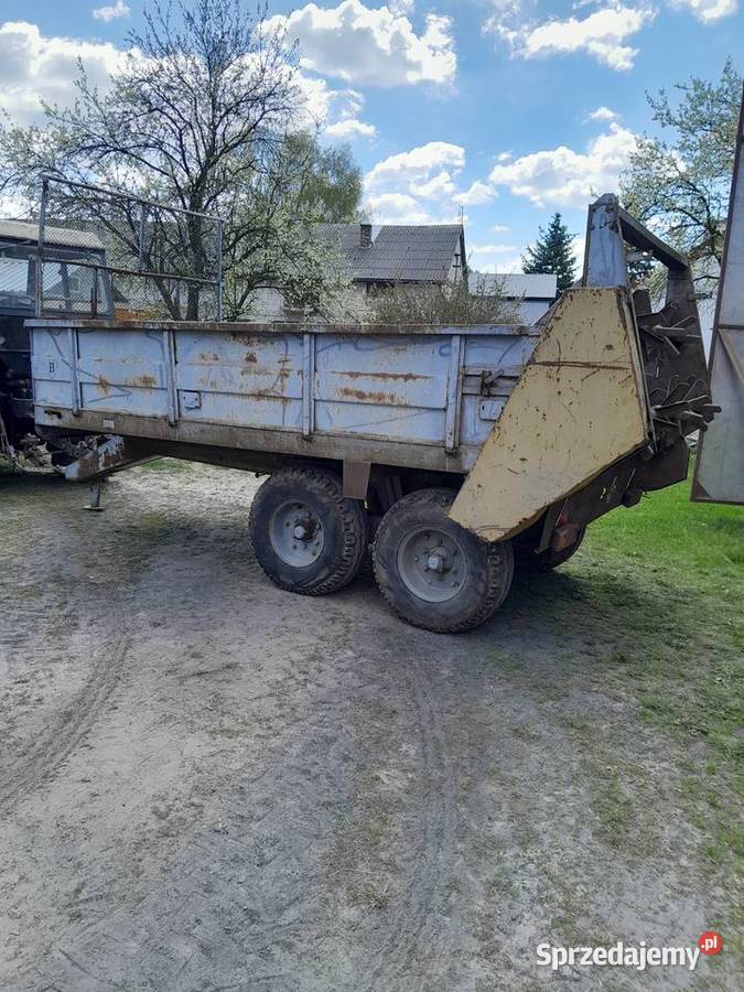 Sprzedam rozrzutnik obornika tandem 6 ton Wojciechów