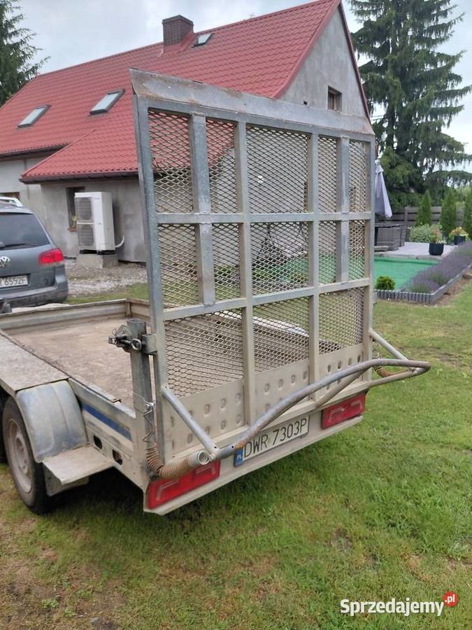 Przyczepa wiola do przewozu minikoparki Wiola Mietków sprzedam