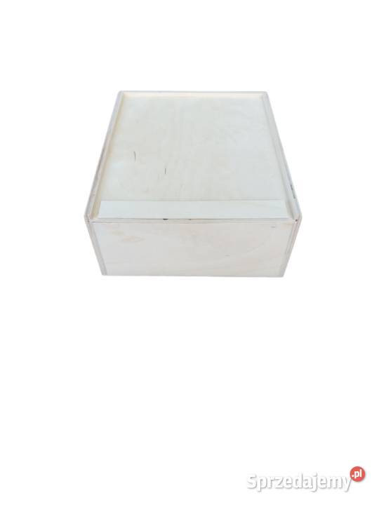 Drewniane pudełka skrzynki i akcesoria kostki Domki drewniane Skawica