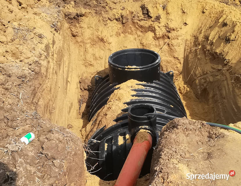 OCZYSZCZALNIA ŚCIEKÓW DRENAŻOWA 4000L DRENAŻ Trzebnica sprzedam