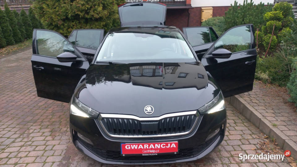koda Scala 422 Netto FV23 DSG Kamera Cofania isofix Gdańsk sprzedam