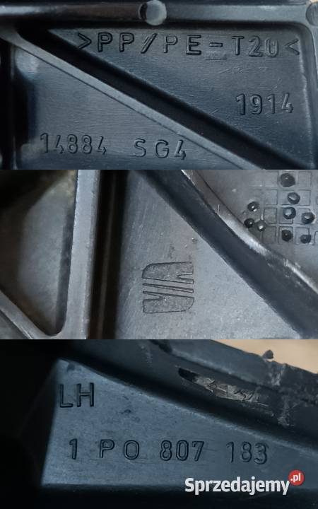 SEAT LEON II ŚLIZG MOCOWANIE ZDERZAKA LEWY PRZÓD Pleszew