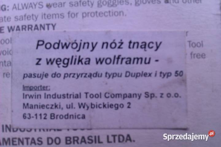 nowe kółko tnące do maszynki do płytek Irwin Warszawa