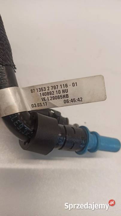BMW 7 G11 PRZEWÓD POWROTNY PALIWA 2797116