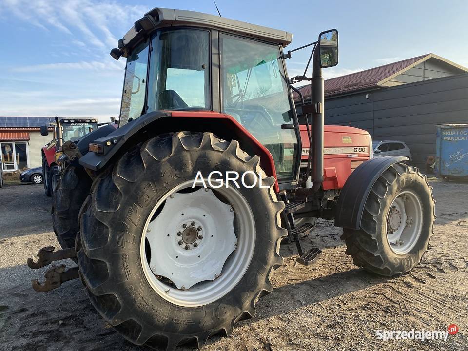 Massey Ferguson 6190 Dynashift 1997r Biała