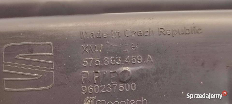 SKODA KAROQ OSŁONA PROGU BAGAŻNIKA 575863459A