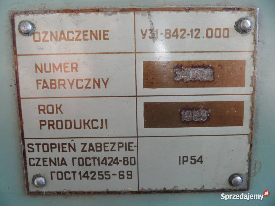 Prowadnice do szlifierki bezkłowej Produkcja Nowogrodziec sprzedam