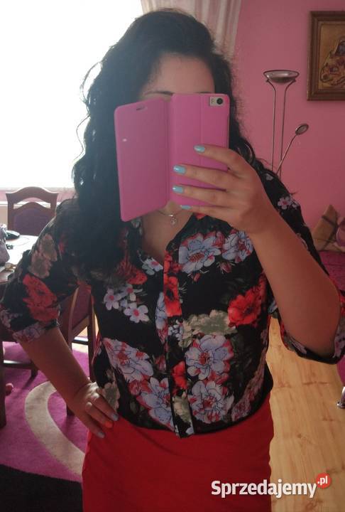 Koszula w kwiaty mazowieckie Jaworowo-Kłódź sprzedam