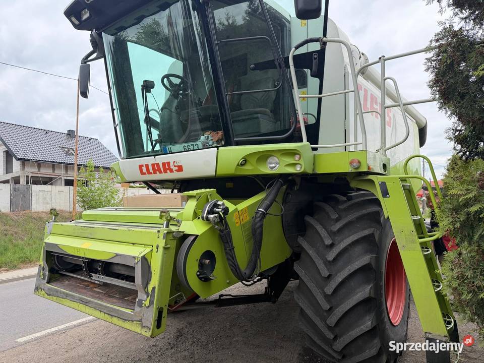 Kombajn zbożowy Claas Lexion 550 heder V750 dolnośląskie Nowa Ruda