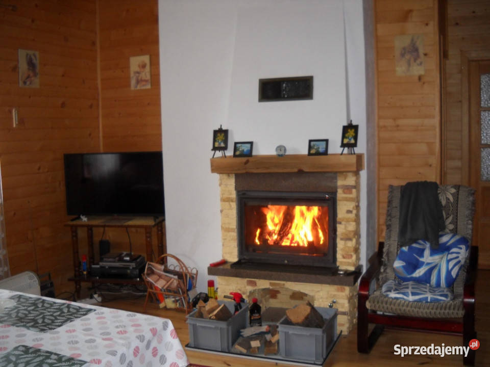 Działka zabudowana utwardzona Kania Polska