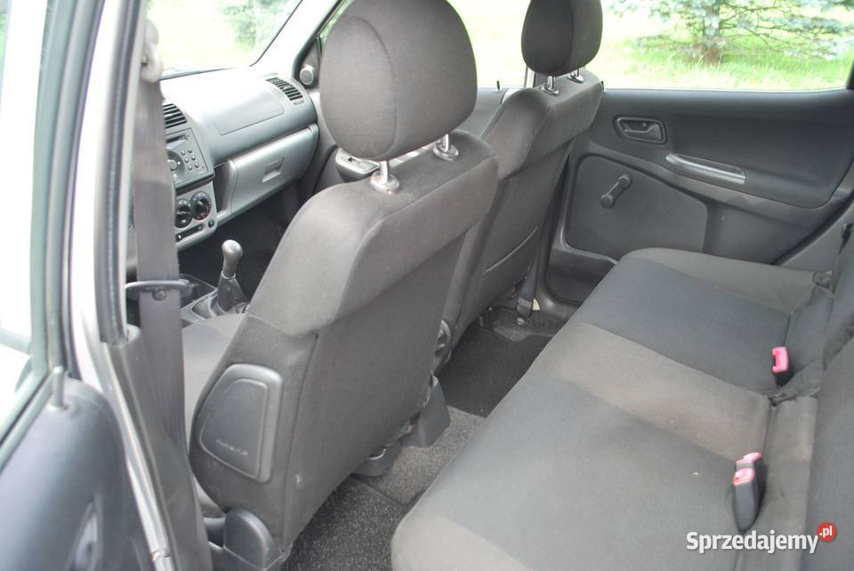 Subaru G3X Justy 13 Benzyna 94 4x4 klima Hak Rok produkcji 2005