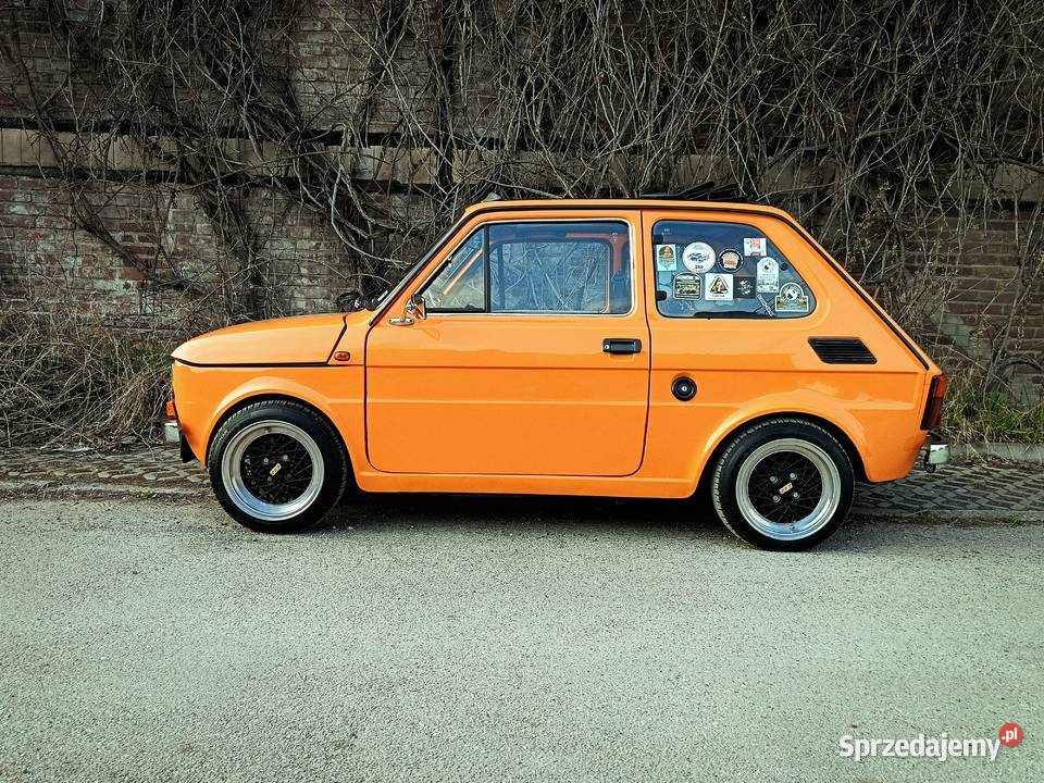 Fiat 126 Rozsuwany Dach BBS Cult Style 24KM Dąbrowa Górnicza