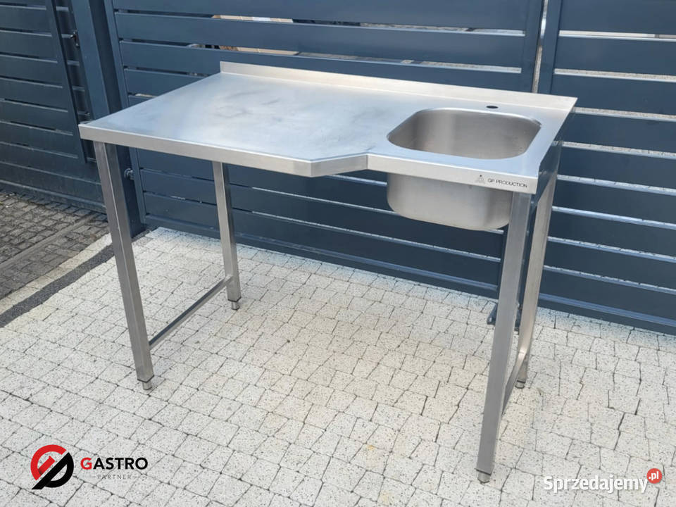 Zlew gastronomiczny 1komorowy 121x70x90 wielkopolskie Ostrów Wielkopolski sprzedam