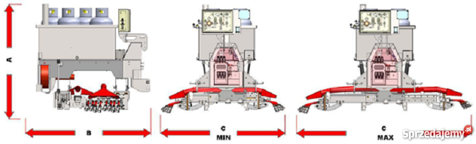 Wypalarka chwastów dwurzędowa do sadów winnic mazowieckie Warszawa