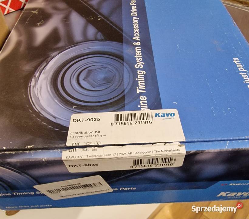 Zestaw rozrządu KAVO PARTS DKT9035 pasek 2 rolki świętokrzyskie Kielce