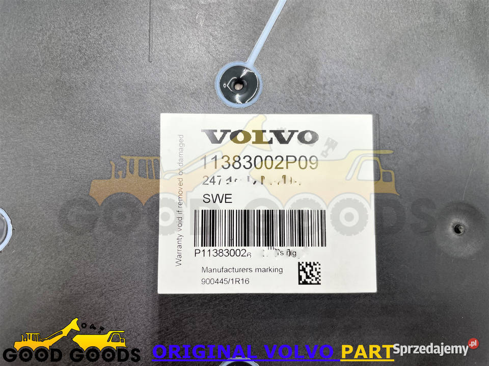 VOLVO KOMPUTER STEROWNIK ECU VECU 11383002 Części do maszyn budowlanych mazowieckie