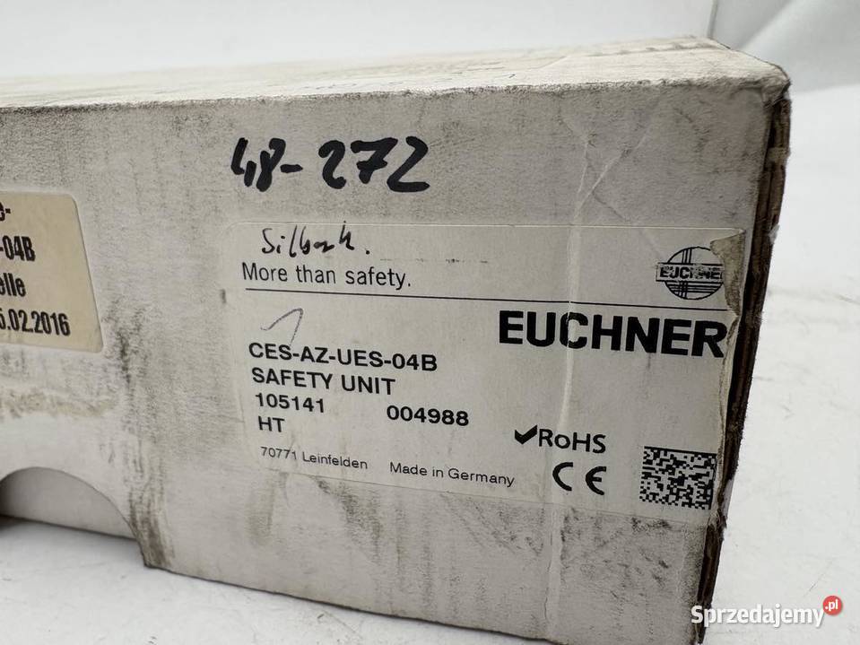 Euchner 105141 CESAZUES04B Safety Unit Warszawa sprzedam