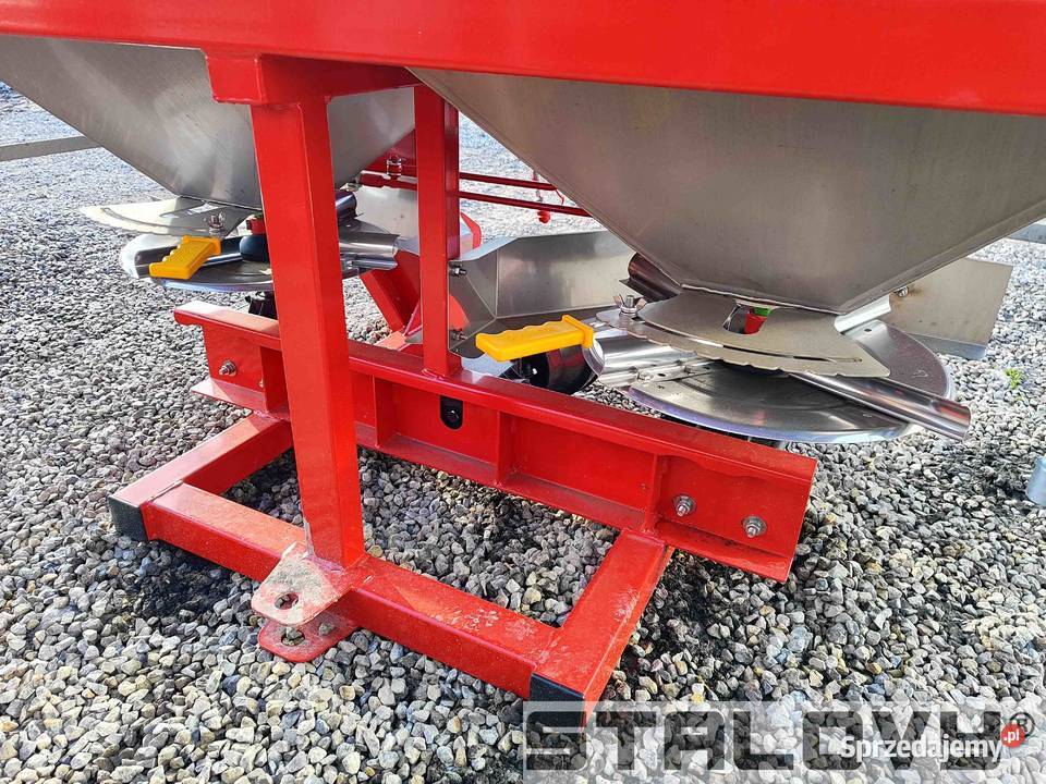 STALOVY Rozsiewacz nawozu dwutarczowy 600L Rozsiewacze nawozów