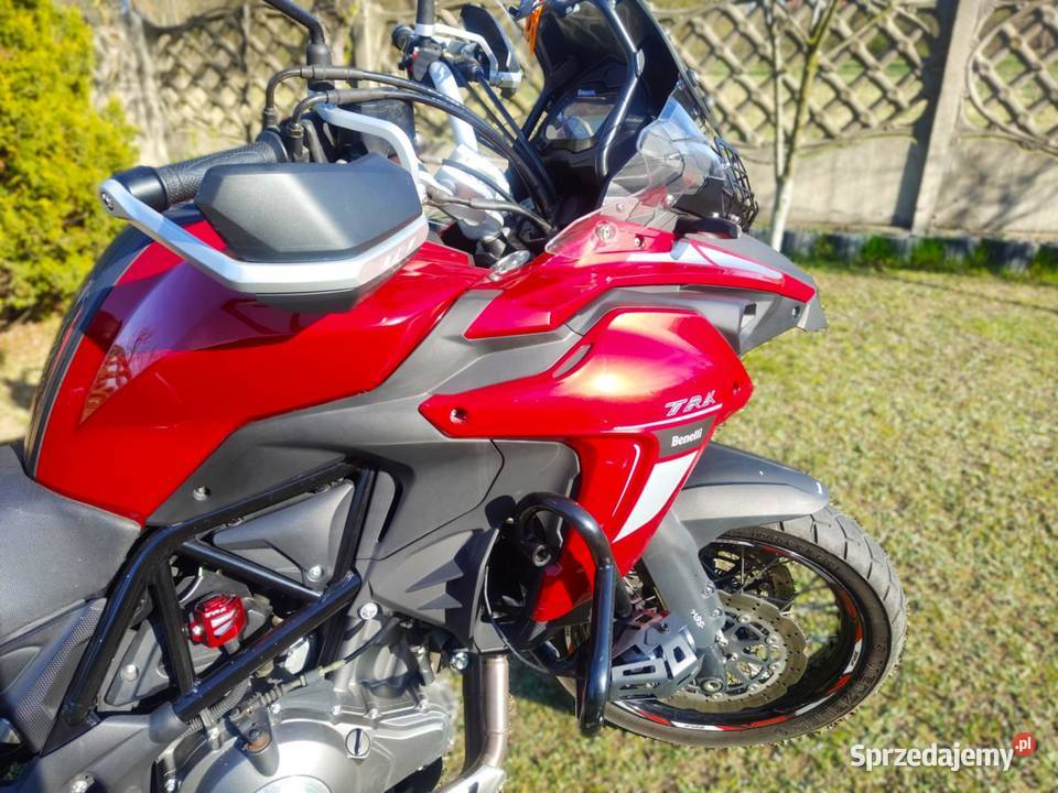 Benelli TRK 502 X Kufry NOWE Opony Wydech Szyba Żyrardów