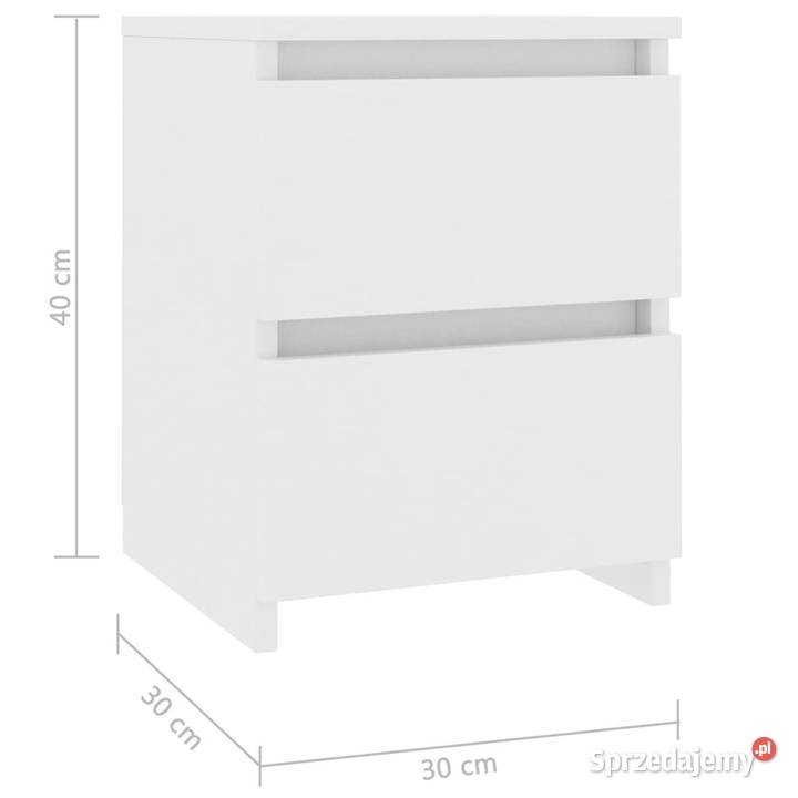 Szafka nocna biała 30 x 30 x 40 materiał Warszawa sprzedam