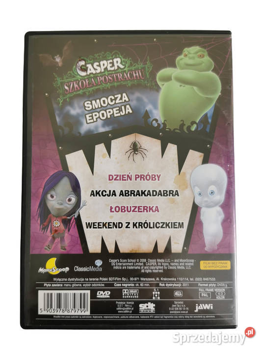 Film animowany Casper Szkoła Postrachu Filmy Puławy