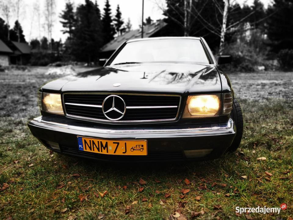 MercedesBenz W126 SEC żółte blachy Lublin sprzedam