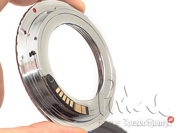 Adapter M42 na Canon EOS Potwierdzenie AF mazowieckie sprzedam