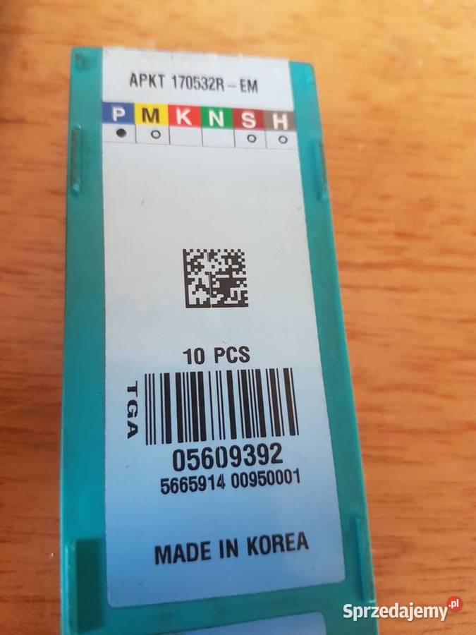 Płytka skrawająca TaeguTec APKT170532REM Gliwice