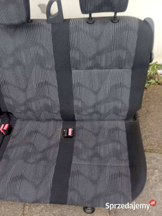 KANAPA FOTEL 2 RZĄD DACIA LOGAN 0512r MCV osobowe Kobylnica