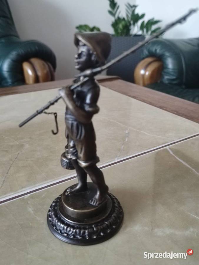 UNIKAT 1919 A Schreter Poznań Rybak z rzadką Janów Lubelski