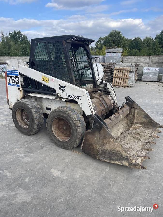 Bobcat 763H miniładowarka z koparką Maszyny budowlane Radom