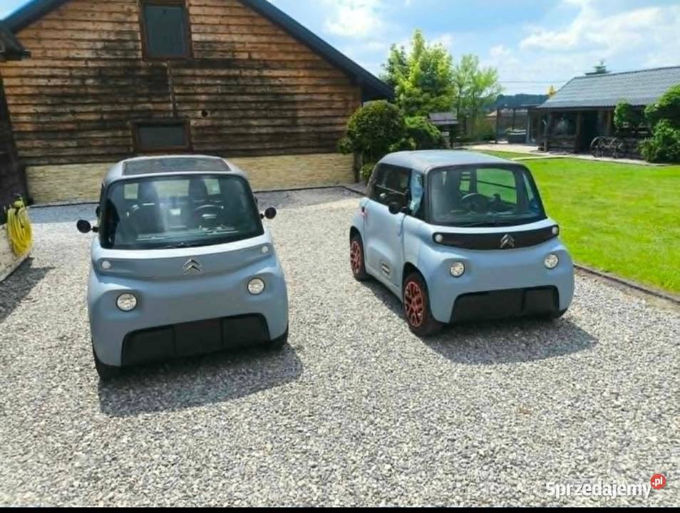Citroen Ami elektryczny Homologacja L6e 14 lat małopolskie Dąbrowa Tarnowska sprzedam