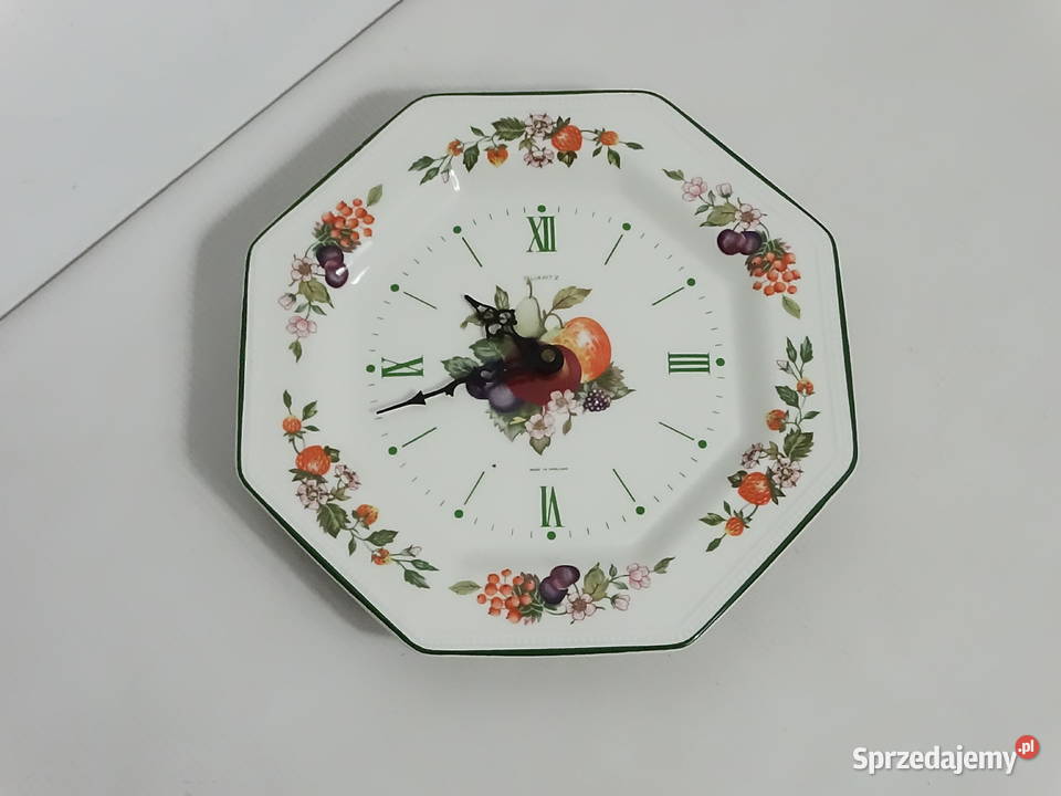 Angielski Zegar Ścienny Johnson Brothers Seria Biłgoraj sprzedam