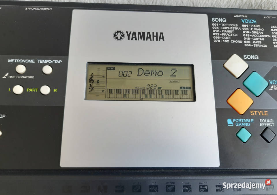 Keyboard YAMAHA PSR E223 z MIDI Lubin