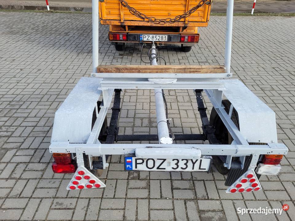 Przyczepa dłużyca lekka Rok produkcji 1979 Mosina