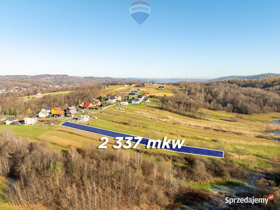 Działka w otoczeniu przyrody Izdebnik 14m