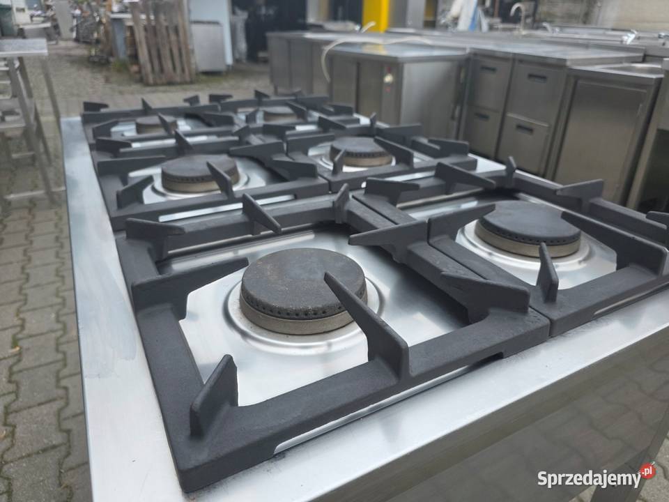 Kuchnia Gazowa 6 Palnikowa REDFOX 36 kW M1234 N wielkopolskie