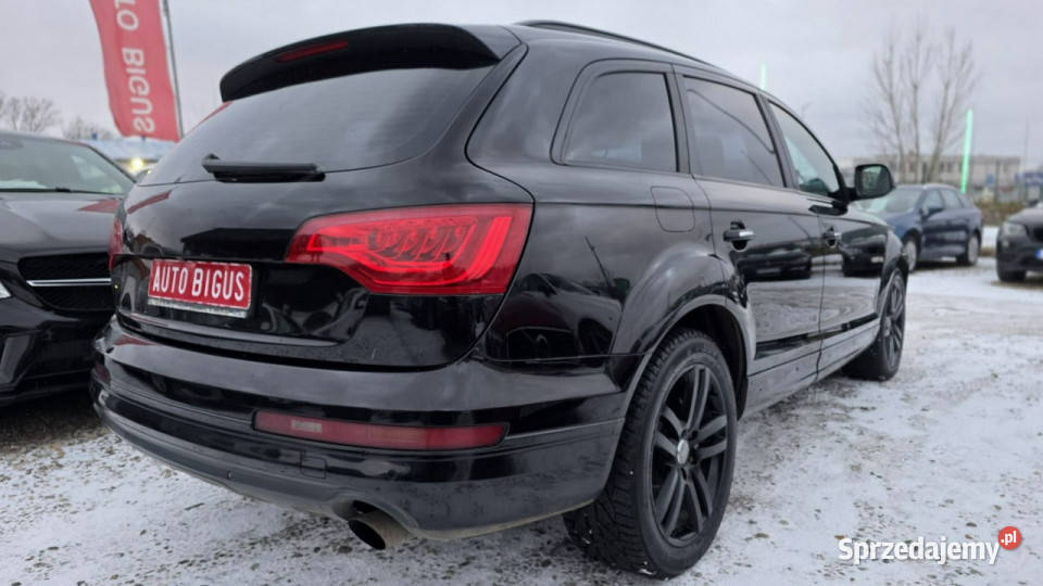 Audi Q7 Xenon Climatronic Duża Navi 7 osobowy S automatyczna pomorskie Lębork