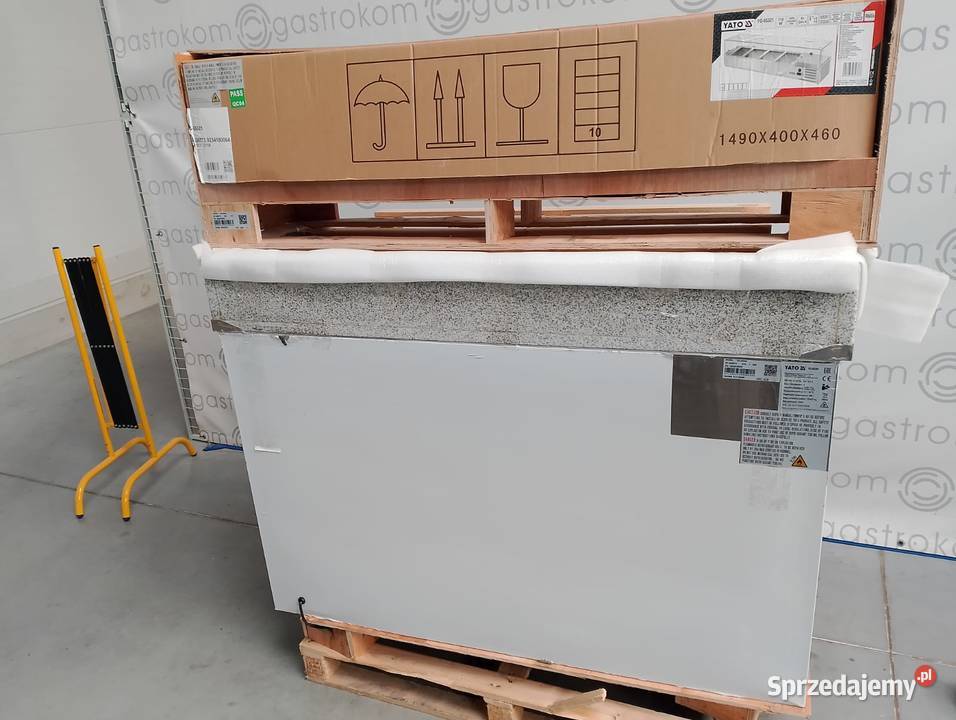 Stół chłodniczy 3drzwiowy YATO YG05305 z blatem Wrocław