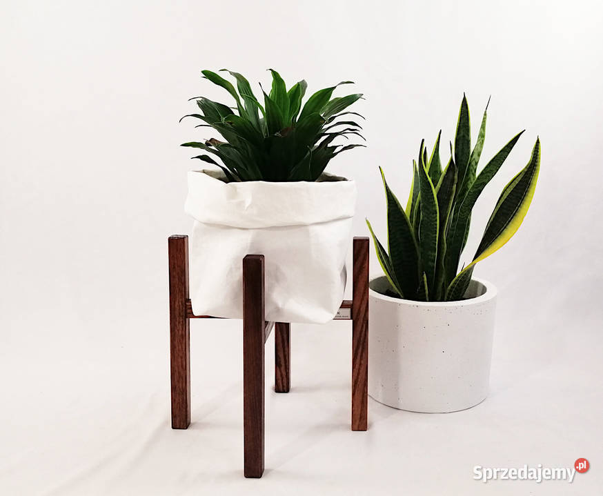 Kwietnik nowoczesny dębowy loft 25h30 dąb brąz