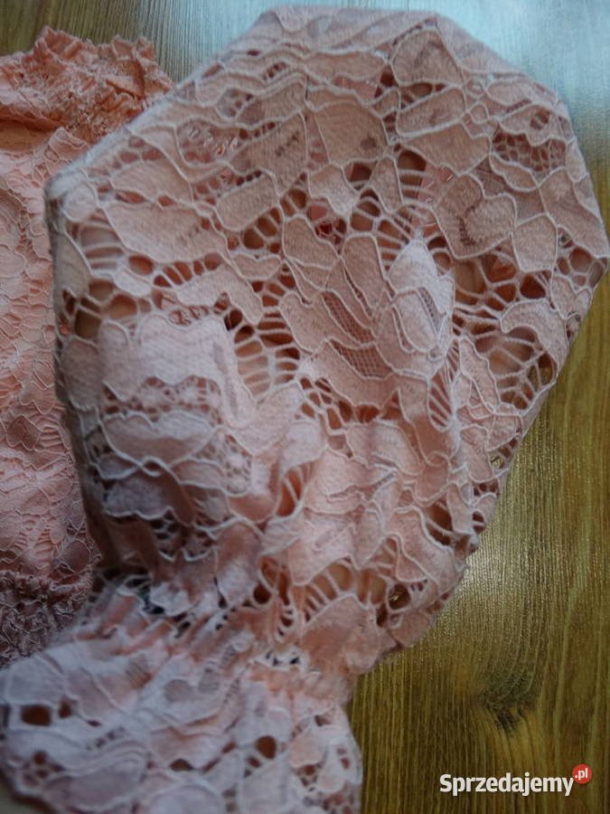 Elegancka bluzka dziewczęca koronka 10lat Legnica