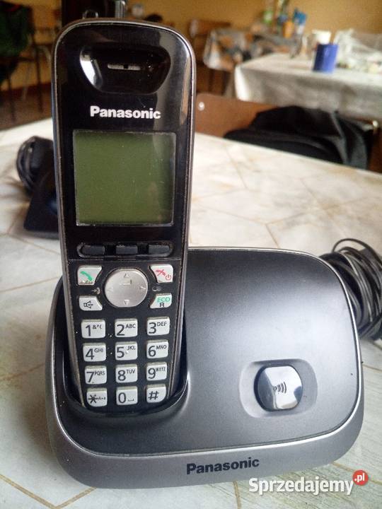 Panasonic Model KXTG1100PD Telefony bezprzewodowe Urządzenia stacjonarne Krupiec