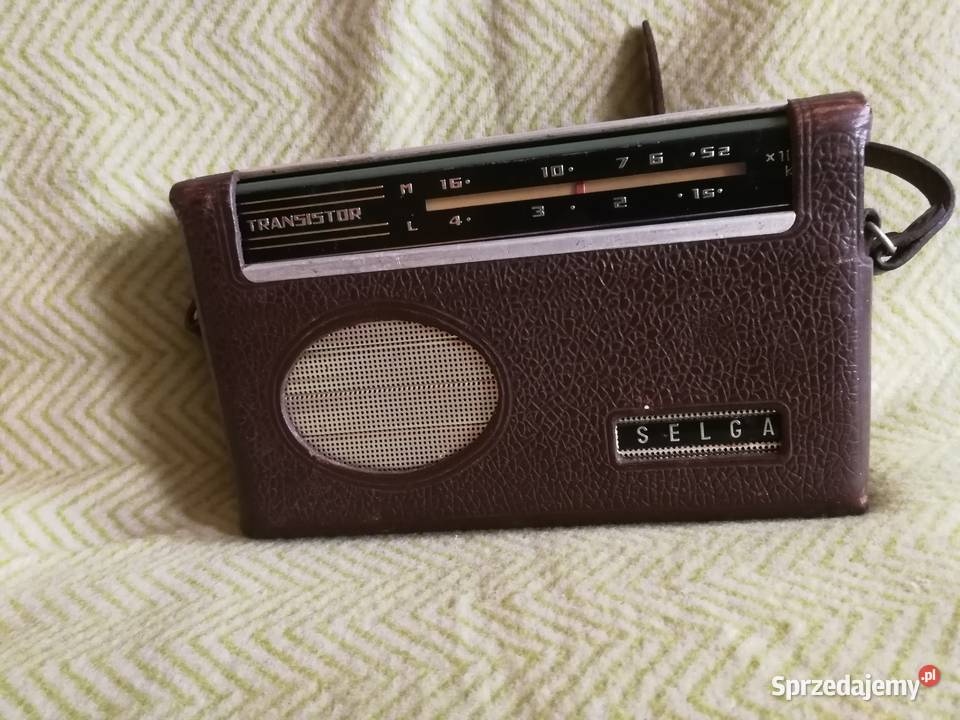 Radio Selga Retro PRL ZSRR Sprawne Szczecin