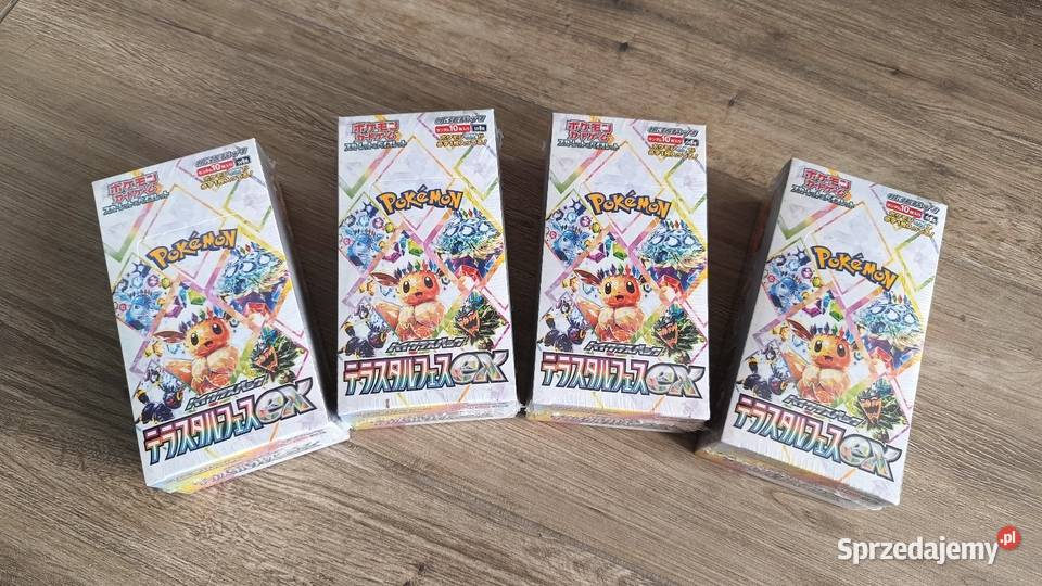 Pokmon TCG Booster Box Japoński Terestal