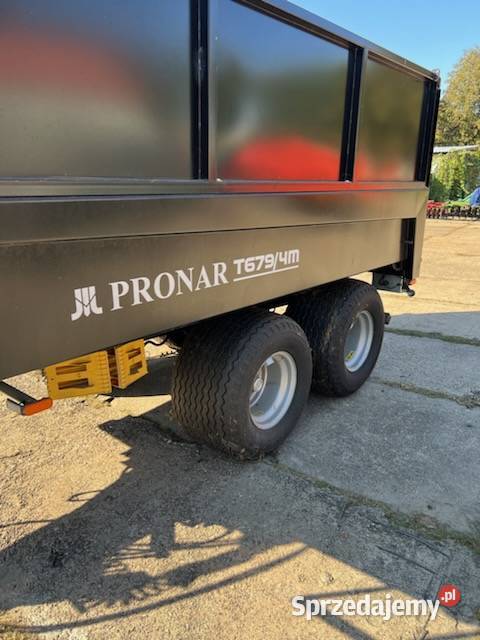 Przyczepa budowlana tandem skorupowa T6794M 85t Opoczno