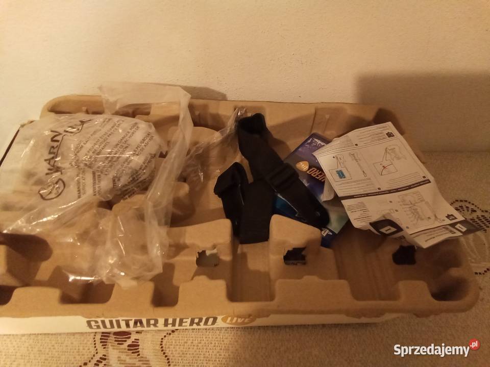 Guitar hero 4 wyposażenie Polska dystrybucja Warszawa